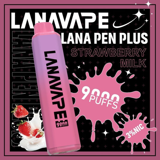 LANA9000口 一次性拋棄式 持久续航 & 快速充电