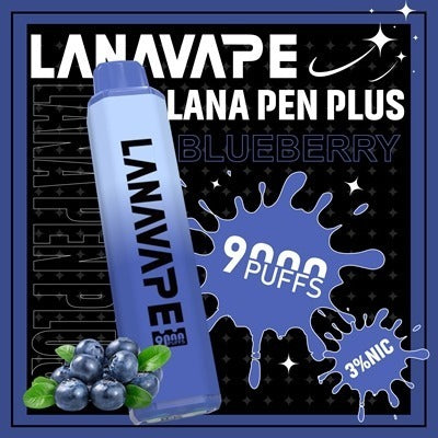 LANA9000口 一次性拋棄式 持久续航 & 快速充电